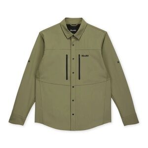 Hooke Men’s XXL burnt olive Mirage Sun Shirt button down long sleeve